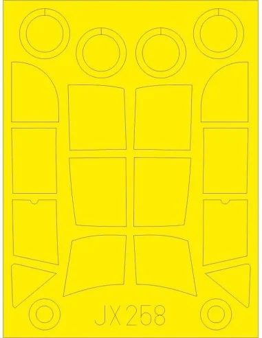 Bf 108 for Eduard, 1/32 - Eduard Accessories JX258