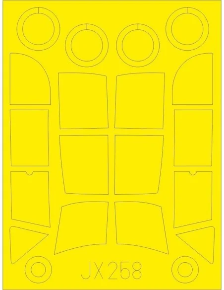 Bf 108 for Eduard, 1/32 - Eduard Accessories JX258