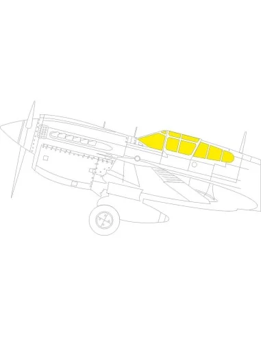 P-40M TFace 1/32 for TRUMPETER, 1/32 - Eduard Accessories JX276
