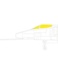 [NO_DESC] F-100C 1/32 for TRUMPETER, 1/32 - Eduard Accessories JX277