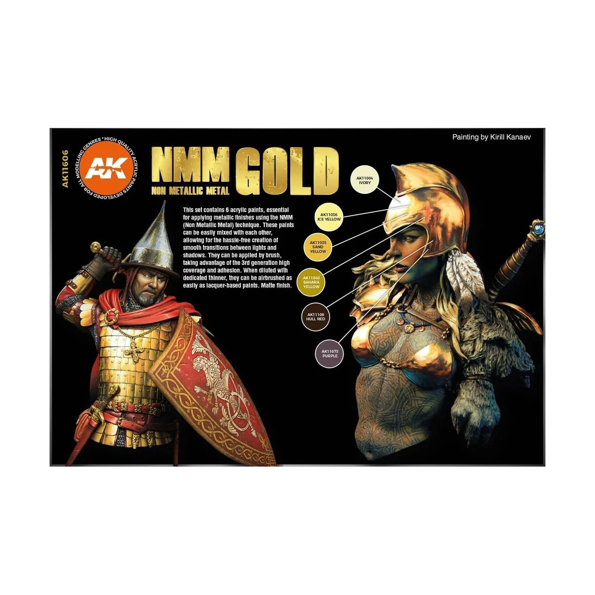 NON METALLIC METAL: GOLD - AK Interactive AK11606