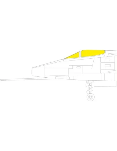 F-100C TFace 1/32 for TRUMPETER, 1/32 - Eduard Accessories JX278