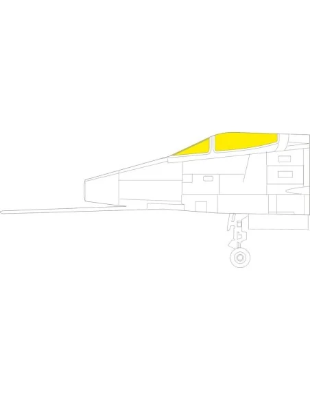 F-100C TFace 1/32 for TRUMPETER, 1/32 - Eduard Accessories JX278