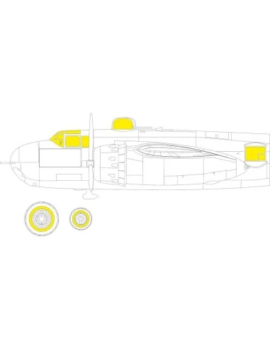 [NO_DESC] B-25H TFace for HKM, 1/32 - Eduard Accessories JX288