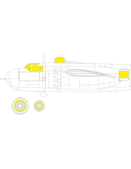 B-25H TFace for HKM, 1/32 - Eduard Accessories JX288