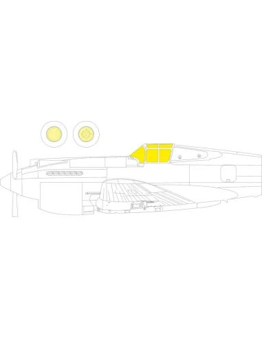 Hawk 81-A2 for GREAT WALL HOBBY, 1/32 - Eduard Accessories JX289