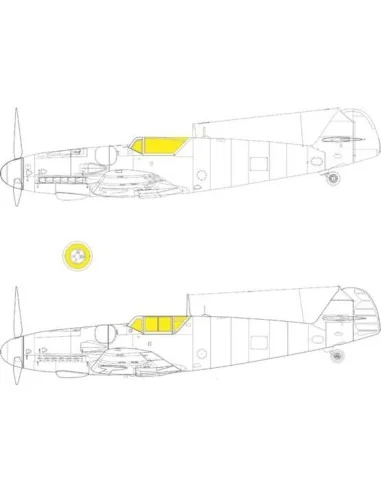 [NO_DESC] Bf 109G-6, 1/35 - Eduard Accessories JX291