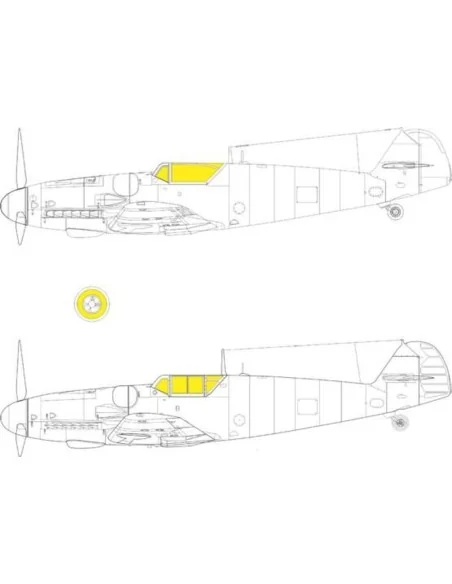 [NO_DESC] Bf 109G-6, 1/35 - Eduard Accessories JX291