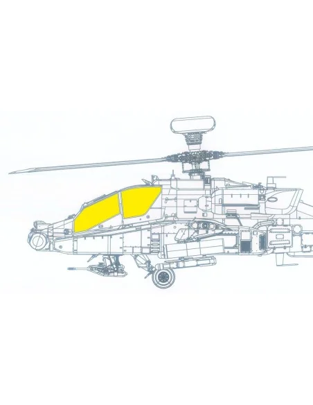 AH-64E TFace 1/35 TAKOM, 1/35 - Eduard Accessories JX312