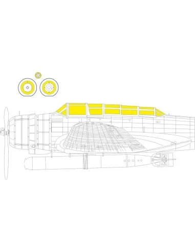 B5N2 TFace BORDER MODEL, 1/35 - Eduard Accessories JX326