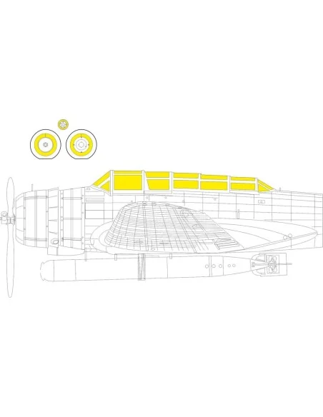 B5N2 TFace BORDER MODEL, 1/35 - Eduard Accessories JX326