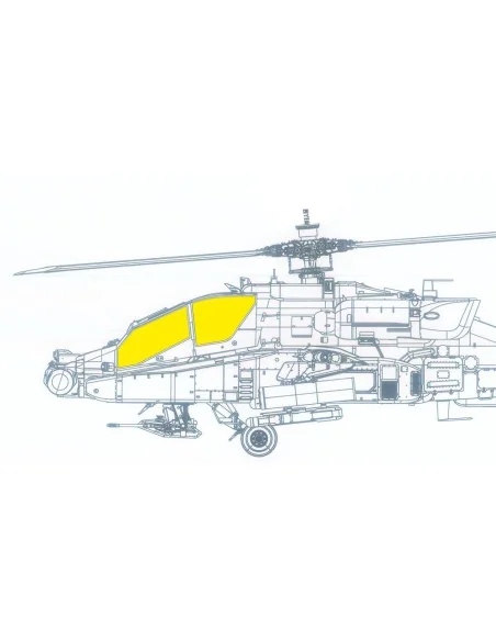 AH-64A early, 1/35 - Eduard Accessories JX327