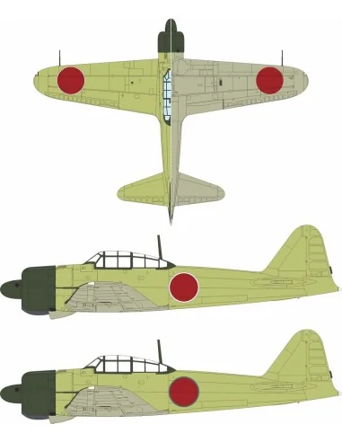 A6M5 Zero national marking TAMIYA, 1/32 - Eduard Accessories JX337