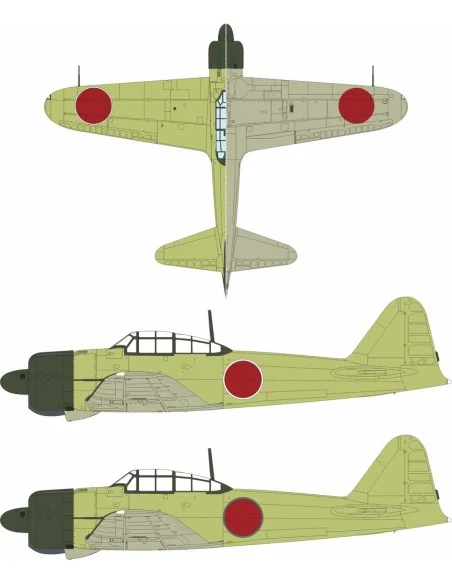 A6M5 Zero national marking TAMIYA, 1/32 - Eduard Accessories JX337