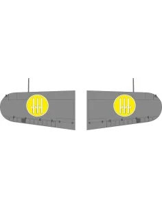 MC.200 Saetta wings national insignia for Italeri, 1/32 - Eduard Ac...