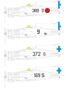 [NO_DESC] MC.200 Saetta tactical marking for Italeri, 1/32 - Eduard...