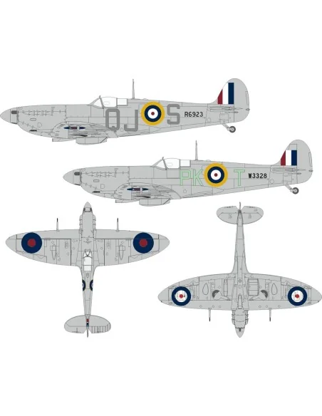 Spitfire Mk.Vb early British national insignia for Kotare, 1/32 - E...