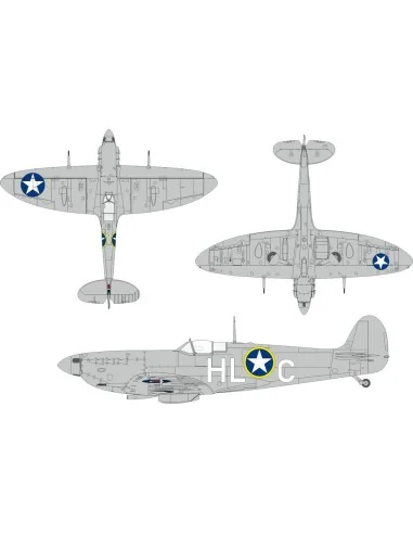 Spitfire Mk.Vb early US national insignia for Kotare, 1/32 - Eduard...