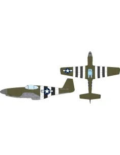 [NO_DESC] P-51B US national insignia & D-Day stripes for Eduard, 1/...