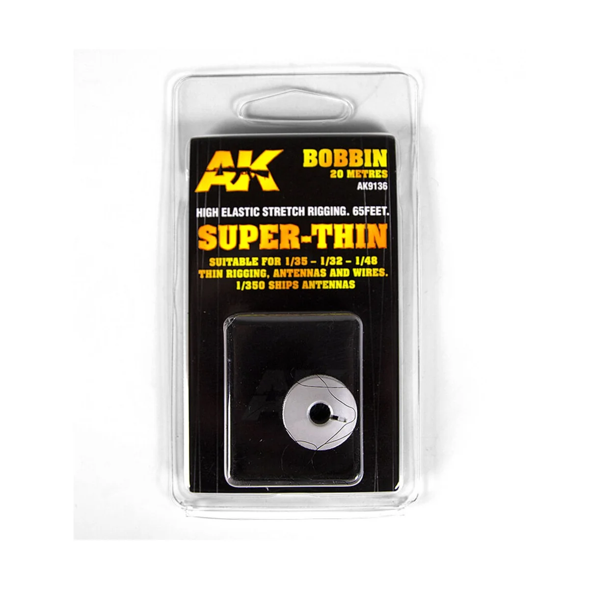 ELASTIC RIGGING BOBBINSUPER-THIN - AK Interactive AK9136