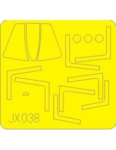 [NO_DESC] F-104 Starfighter, 1/32 - Eduard Accessories JX038
