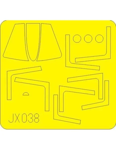 F-104 Starfighter, 1/32 - Eduard Accessories JX038
