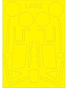 Typhoon Mk.Ib Car Door for Airfix, 1/24 - Eduard Accessories LX002
