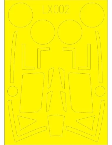 Typhoon Mk.Ib Car Door for Airfix, 1/24 - Eduard Accessories LX002