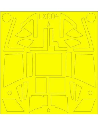Mosquito FB Mk.VI TFace for Airfix, 1/24 - Eduard Accessories LX004