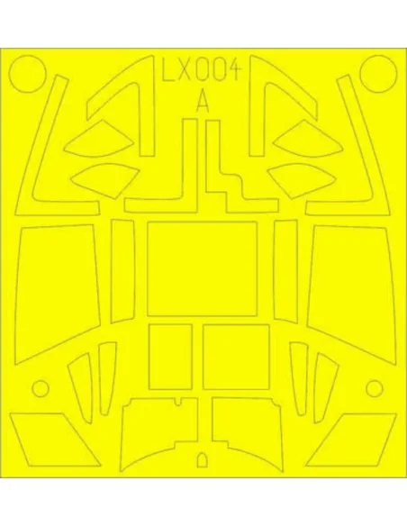 Mosquito FB Mk.VI TFace for Airfix, 1/24 - Eduard Accessories LX004