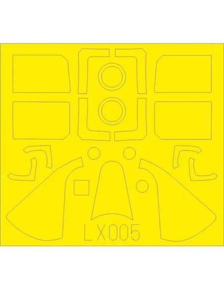 F6F-5 for Airfix, 1/24 - Eduard Accessories LX005