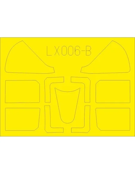 [NO_DESC] F6F-5 TFace for Airfix, 1/24 - Eduard Accessories LX006