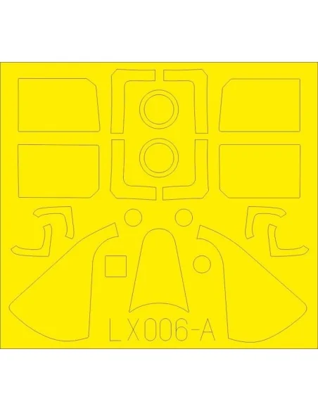 F6F-5 TFace for Airfix, 1/24 - Eduard Accessories LX006