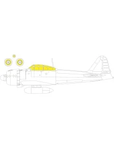 A6M5 Zero TFace FINE MOLDS, 1/48 - Eduard Accessories EX1105