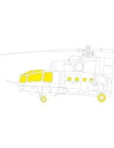 Mi-24A TRUMPETER, 1/48 - Eduard Accessories EX1114