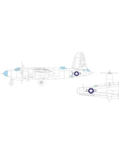 [NO_DESC] B-26G Marauder US national insignia ICM, 1/48 - Eduard Ac...