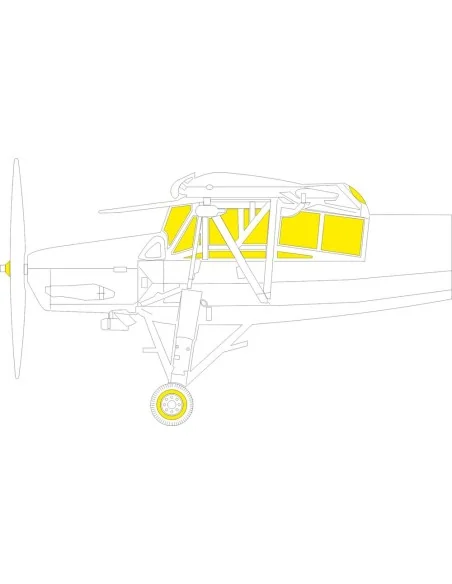 Fi 156C TFace TAMIYA, 1/48 - Eduard Accessories EX1123