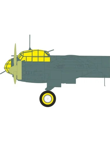 Ju 88A-4 TFace EDUARD / ICM, 1/48 - Eduard Accessories EX1135