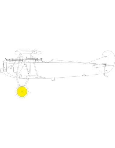 Fokker D.VIIF 1/48 EDUARD, 1/48 - Eduard Accessories EX1008