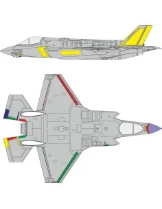 F-35B RAM coating 1/48 TAMIYA, 1/48 - Eduard Accessories EX1013