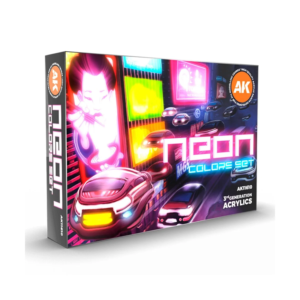 NEON COLORS SET - AK Interactive AK11610