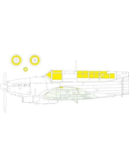 Fulmar Mk.II TFace, 1/48 - Eduard Accessories EX1057