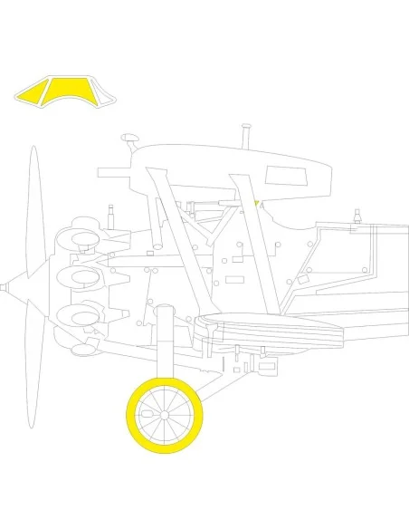 Bulldog Mk.II, 1/48 - Eduard Accessories EX1066
