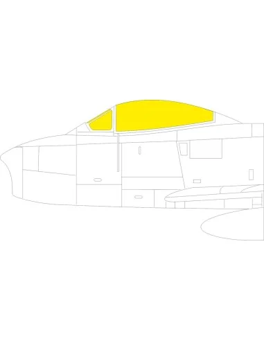 F-86A CLEAR PROP, 1/48 - Eduard Accessories EX1076
