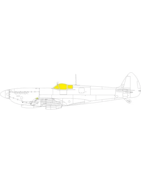 Spitfire Mk.IX TFace EDUARD, 1/48 - Eduard Accessories EX1082