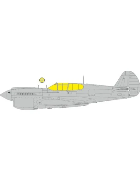 P-40E EDUARD, 1/48 - Eduard Accessories EX1088