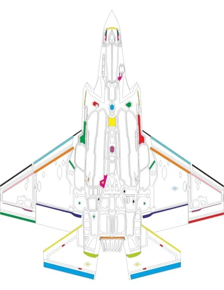 [NO_DESC] F-35C RAM panels TAMIYA, 1/48 - Eduard Accessories EX1098