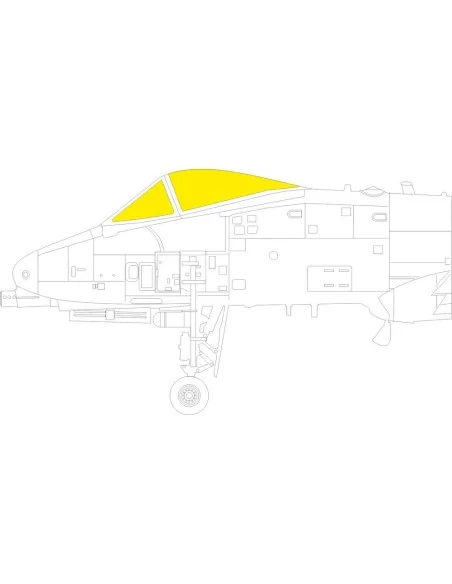 A-10A GREAT WALL HOBBY, 1/48 - Eduard Accessories EX1099