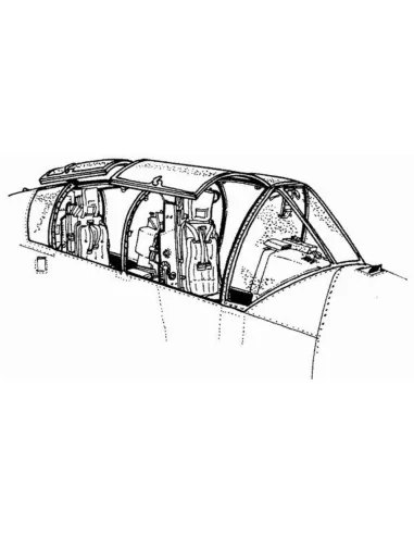 OV-10A Interior Set, 1/72 - CMK 129-7025
