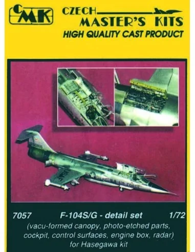 F-104S/G Detail Set, 1/72 - CMK 129-7057